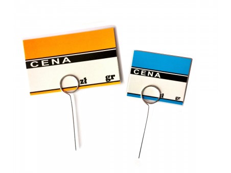 Ceny laminowane 9,5 x 6 cm - 20 szt.