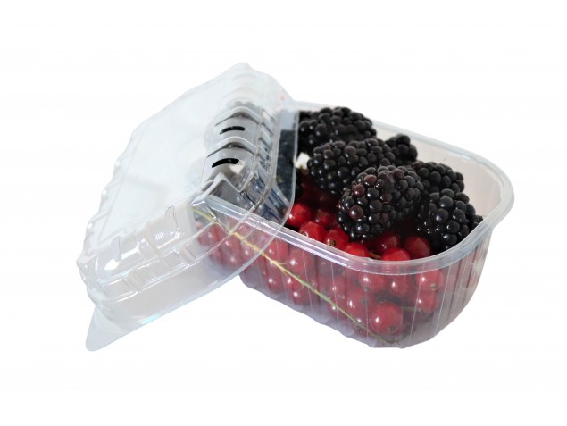 Pojemniki plastikowe na owoce 250 g- 500 szt.