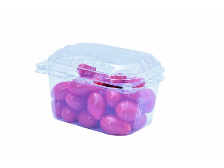 POJEMNIKI PLASTIKOWE Z POKRYWKĄ (ŁĄCZONE) - 250G / 1140 SZT.