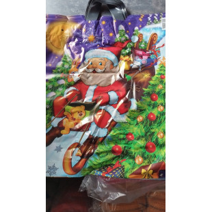 Reklamówka LDPE Święta wielorazowa 50mic - 25 szt.