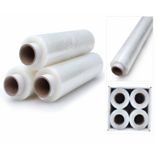 Folia spożywcza stretch 30 cm × 300 m – 4 rolki | WikMar
