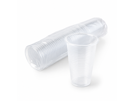 Kubki plastikowe transparentne 200 ml – 100 szt. | WikMar