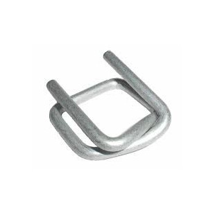 Metalowe zapinki druciane do taśmy polipropylenowej PP 16 mm