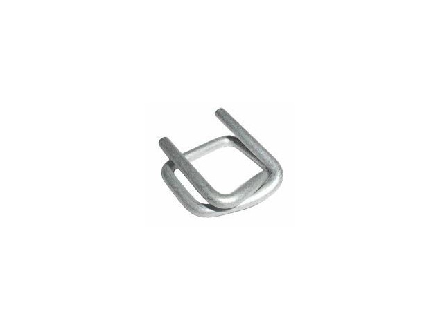 Metalowe zapinki druciane do taśmy polipropylenowej PP 16 mm