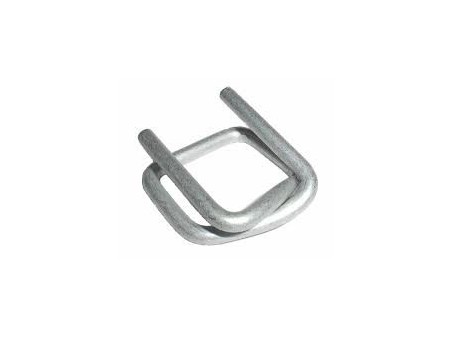 Metalowe zapinki druciane do taśmy polipropylenowej PP 16 mm