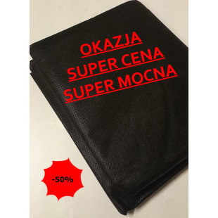 Agrowłóknina czarna1,6x20m-UV- 50g/m2